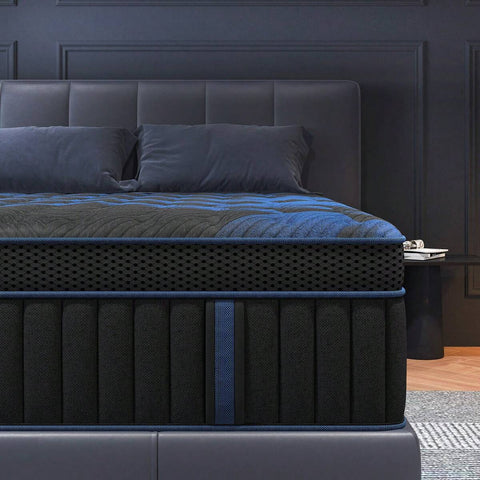 Duchess Luxury 12 Inch Twin Full Queen King Size Mattress In A Box Pocket Spring Gel Memory Foam,Medium Firm Motion Isolation&Edge Support